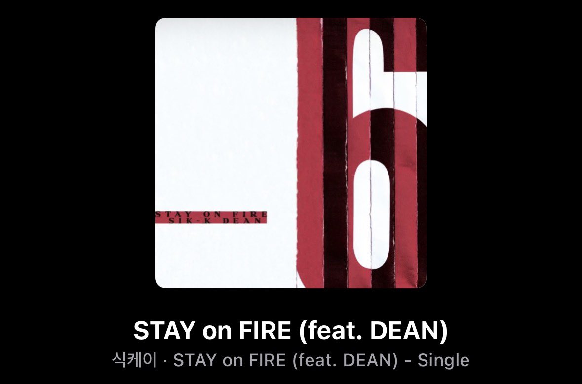 STAY on FIRE (feat. DEAN)