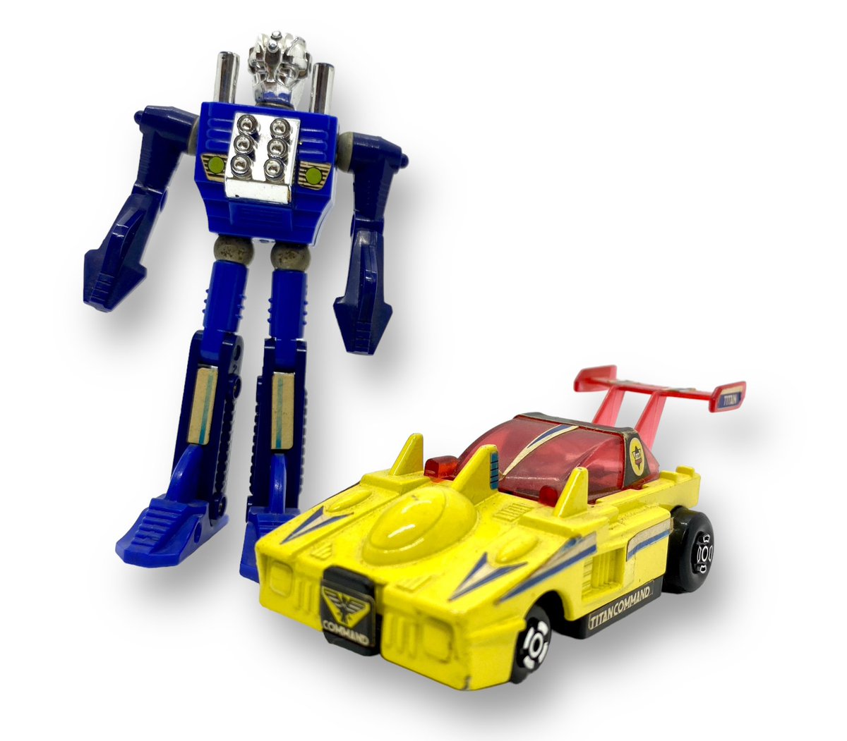 タイタンコマンド ミニカーとセット、もさることながら ミクロマンの