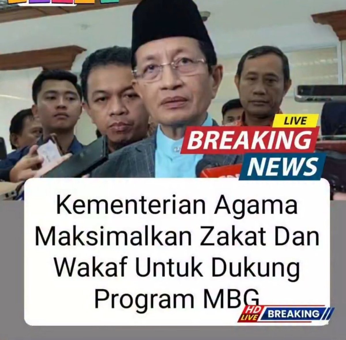 Lebih baik langsung berikan ke para Mustahik, dari pada di Korup sama BGN