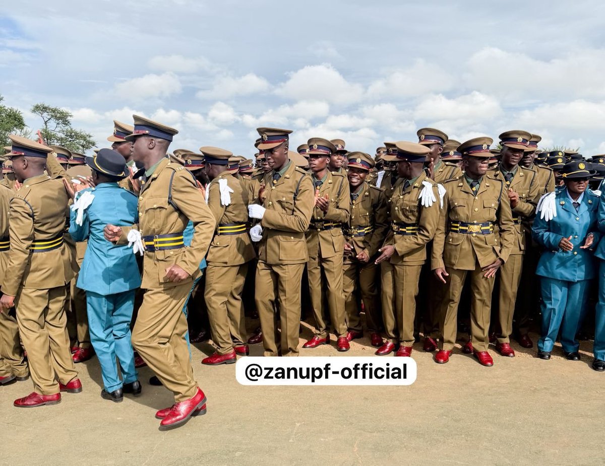 His Excellency President ED Mnangagwa is today presiding  over the police pass-out parade in Ntabazinduna, Umguza District #Vision2030
