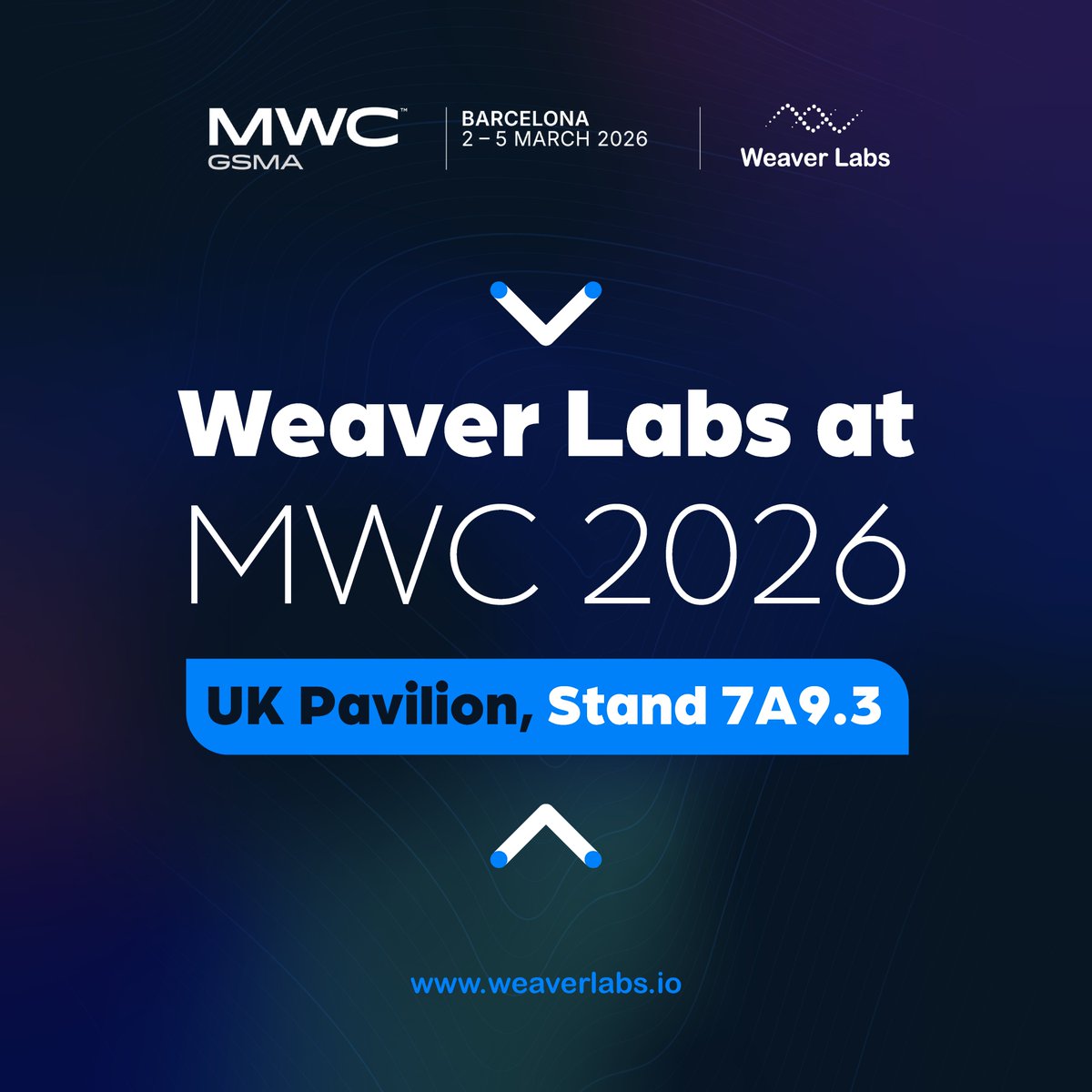 MWC is just around the corner, and we can't wait to see you there!

We would love to welcome you at our stand in the UK Pavilion (Stand 7A9.3) to show you what we've been up to with stadiums, connecting communities, and much more thanks to our software orchestration tool,
