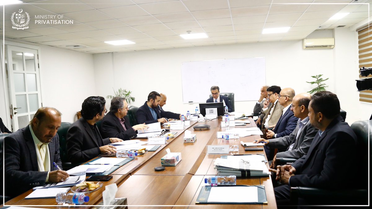 Ministry of Privatisation, Government of Pakistan tweet media