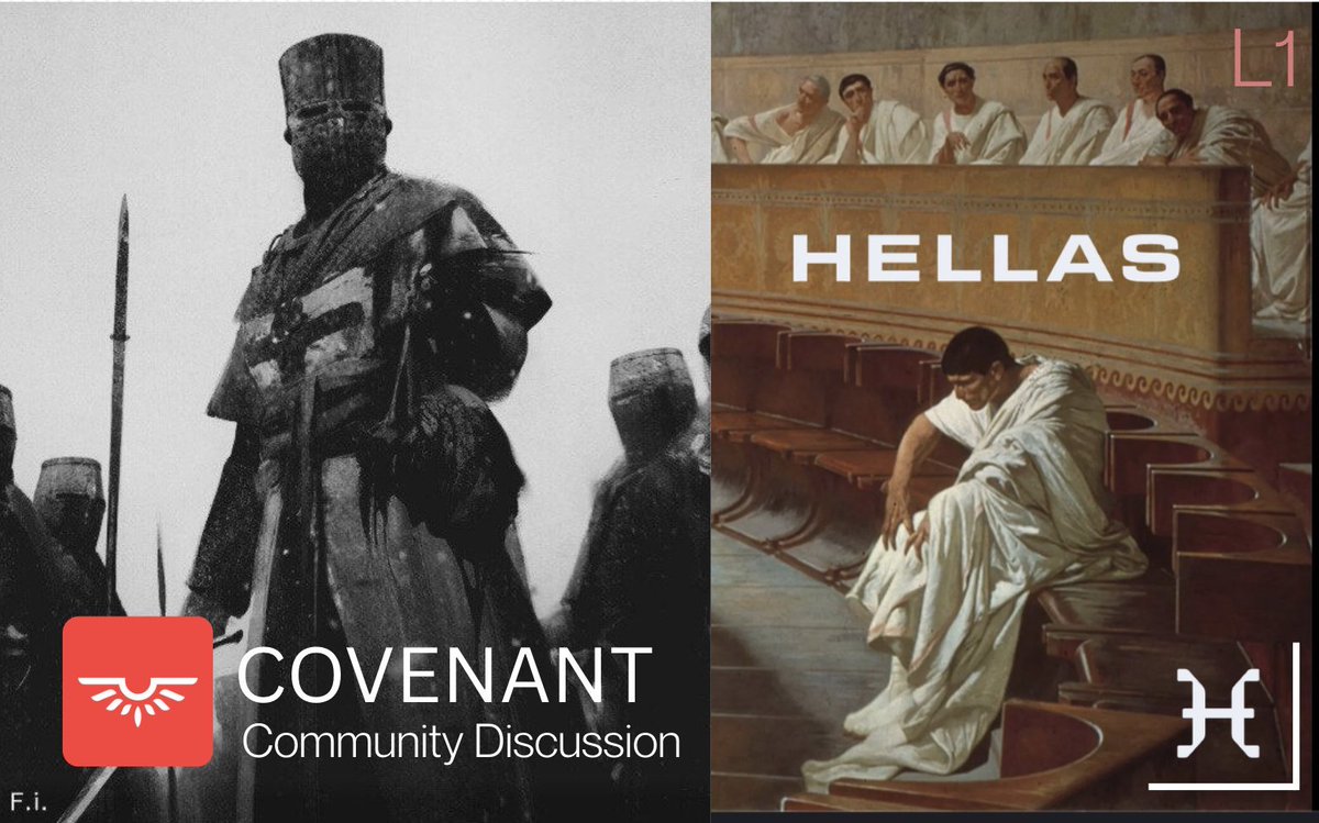 🚨 Going Live In 30 Mins 

riverside.com/studio/alpha-h…

With <a href="/covenant_ai/">covenant</a>, <a href="/DistStateAndMe/">Distributed State</a> and Hellas AI founders <a href="/statusfailed/">statusfailed</a> and <a href="/0xBaltar/">George</a> we're discussing:

- The personal frustrations and insights that pulled each team into this space
- How their architectures actually work and