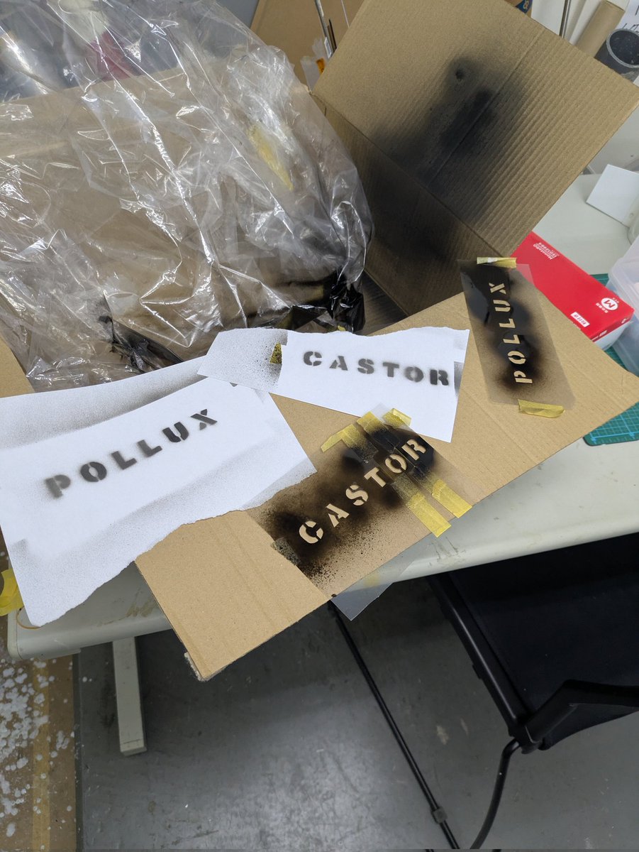 polaris_rocket's tweet image. 2/21(土) 二和グラウンドにて、遂にPHRを打上げます🚀
機体名は｢CASTOR｣と｢POLLUX｣に決定しました。
ギリシャ神話の双子から名付けたこの2機で、当団体初のハイブリッドロケットの打上げを行います！！
※安全確保の都合上、現地への来場・見学は固くお断りします。
#ロケット #PHR