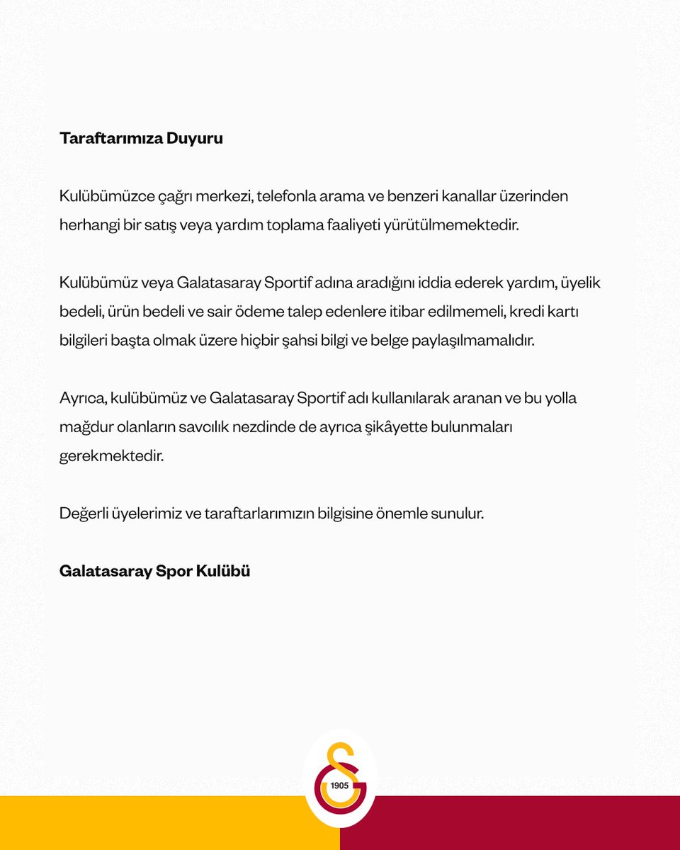 Galatasaray SK tweet media