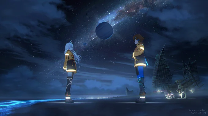 #自分で生み出した一次創作オリジナルキャラを流そう 1万年後くらいを舞台にした創作ネタのキャラ