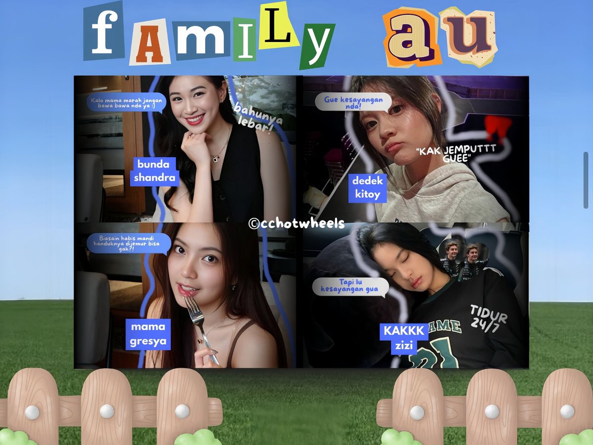 cchotwheels's tweet photo. greshan family au — chat keluarga banyak drama

zee &amp; christy as their daughter https://t.co/ENtYrB5Ci3