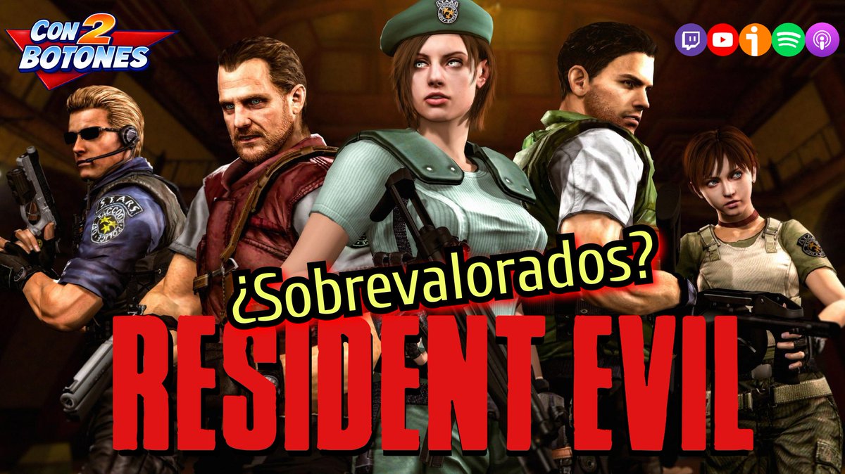 ‼️Este Domingo (16h)‼️

Especial 
👁️RESIDENT EVIL🩸

Colaboran
<a href="/Ratoncito_X4/">Ratoncito_x4</a> 
<a href="/C4rtuchoDigit4l/">Cartucho Digital</a>
<a href="/JeanLaMontarde/">Jean La Montarde</a> 

🟪 TWITCH 
twitch.tv/con2botones?sr…