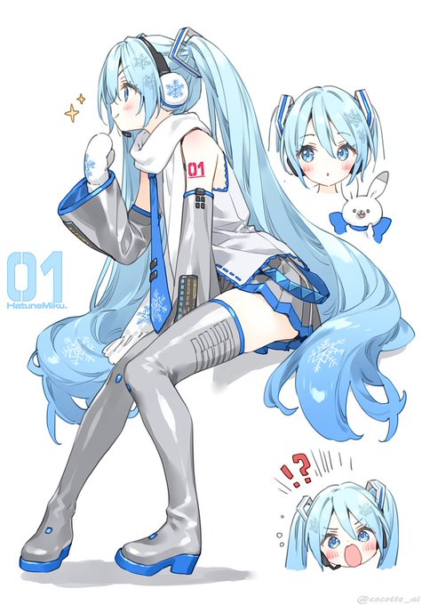 初音ミク 「#初音ミク 18th」|Rellaのイラスト