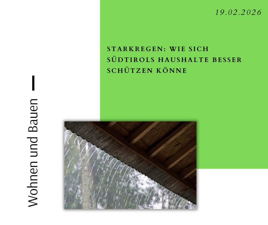 VZS_BZ's tweet image. 📢 #Starkregen: 🌧️ Wie sich Südtirols #Haushalte 🏠besser #schützen können
🔗 consumer.bz.it/de/starkregen-…
#Haus #INFO #VZS