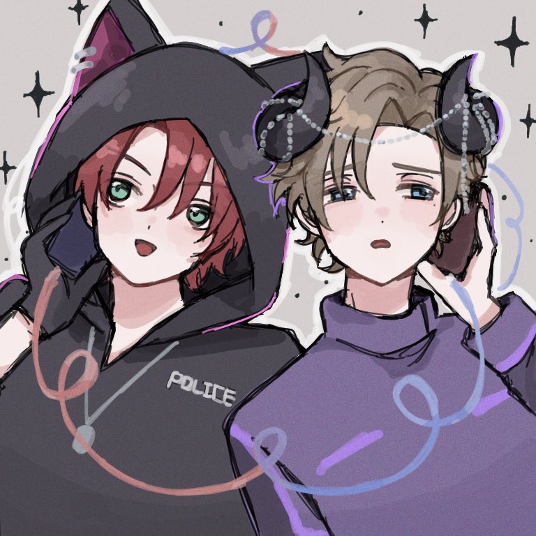 このふたりの電話のやりとり好きだったの絵