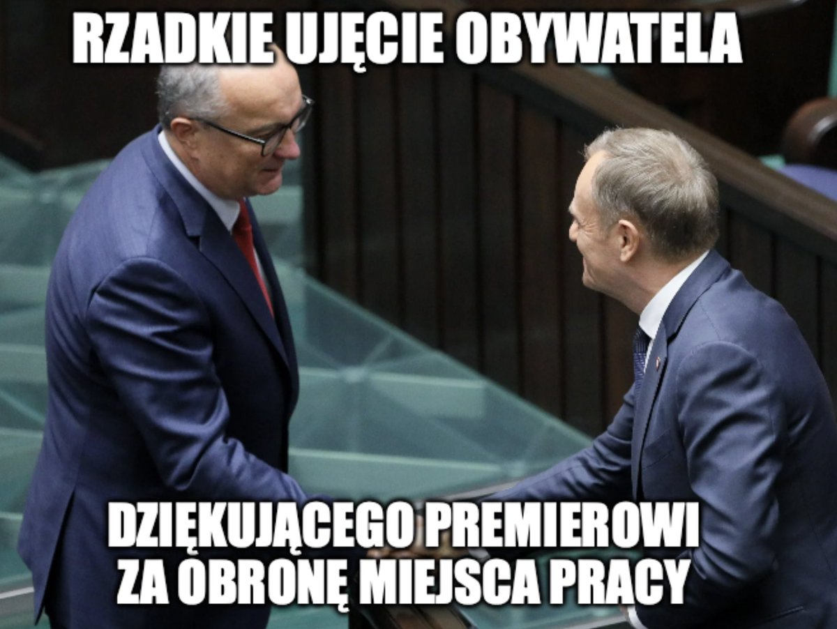 Jedyne miejsce pracy jakie obronił Tusk.