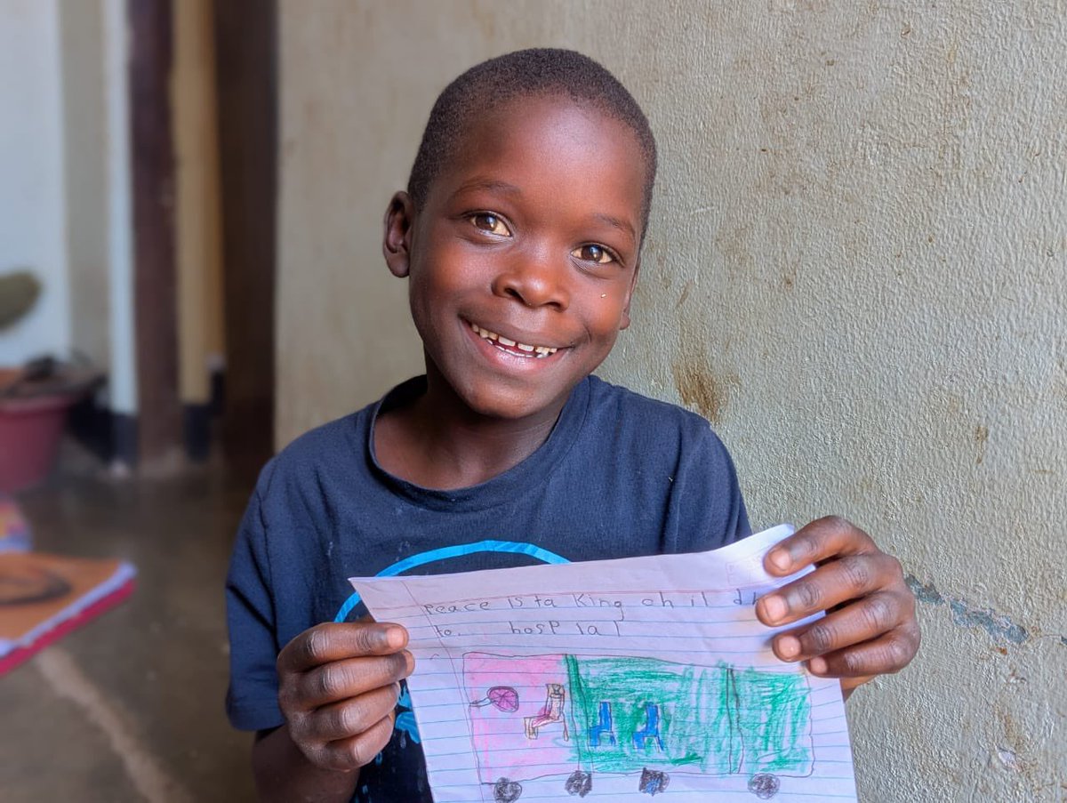 PreciousKalbert's tweet photo. When children receive quality medical care, they live healthy, happily and peaceful 

#ChildrenRights
#Peace4Children https://t.co/i4EEnxPrAs