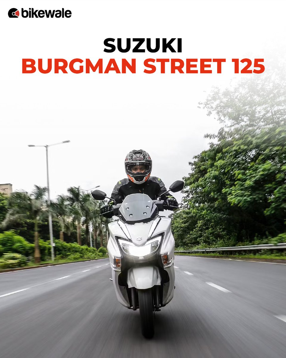 BikeWale's tweet photo. Explore the gallery and check out the smart details that make city commutes effortlessly stylish.
To know more download the BikeWale App now: https://t.co/WuK8AOtDSN
#suzuki #burgmanstreet125 #burgman #bwphotos #bikes #motorcycles #bikeupdates #scooterlife #maxiscooter https://t.co/1ZFYuawjKC