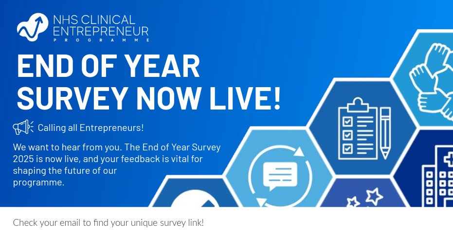 NHS Clinical Entrepreneur Programme tweet media