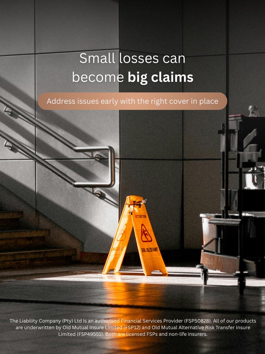 theliabilityco's tweet image. Small losses can become big claims. ⚠️

That dripping pipe, cracked windscreen, or minor roof issue might seem harmless now, but left unchecked, it can quickly turn into a costly claims.

🔗 Reach out today: theliabilitycompany.com

#LiabilityCover #InsuranceBroker