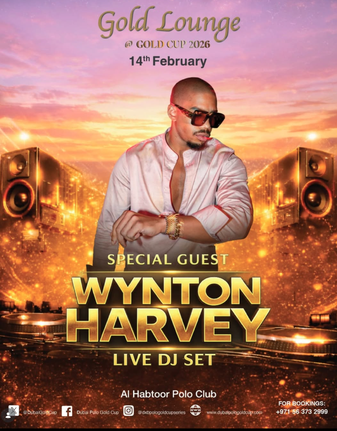 Big Announcement! 🎉
We are thrilled to welcome special guest DJ Wynton Harvey to the Gold Lounge After Party!
Get ready for a night of non-stop vibes, dancing, and memories that will last long after the last track drops.
