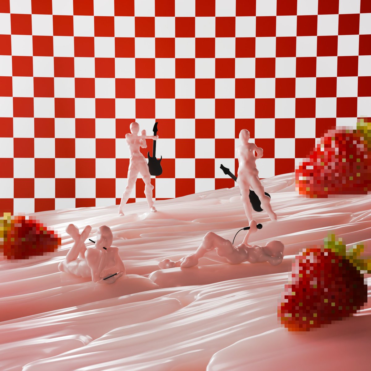 Petit visuel d’hier pour le kiff pour le groupe Diabolo fraiz sur blender

 #blender #b3d