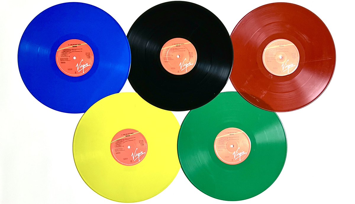 頭の中はいつでも “音楽オリンピック”開催中です👁️ レコードは全て