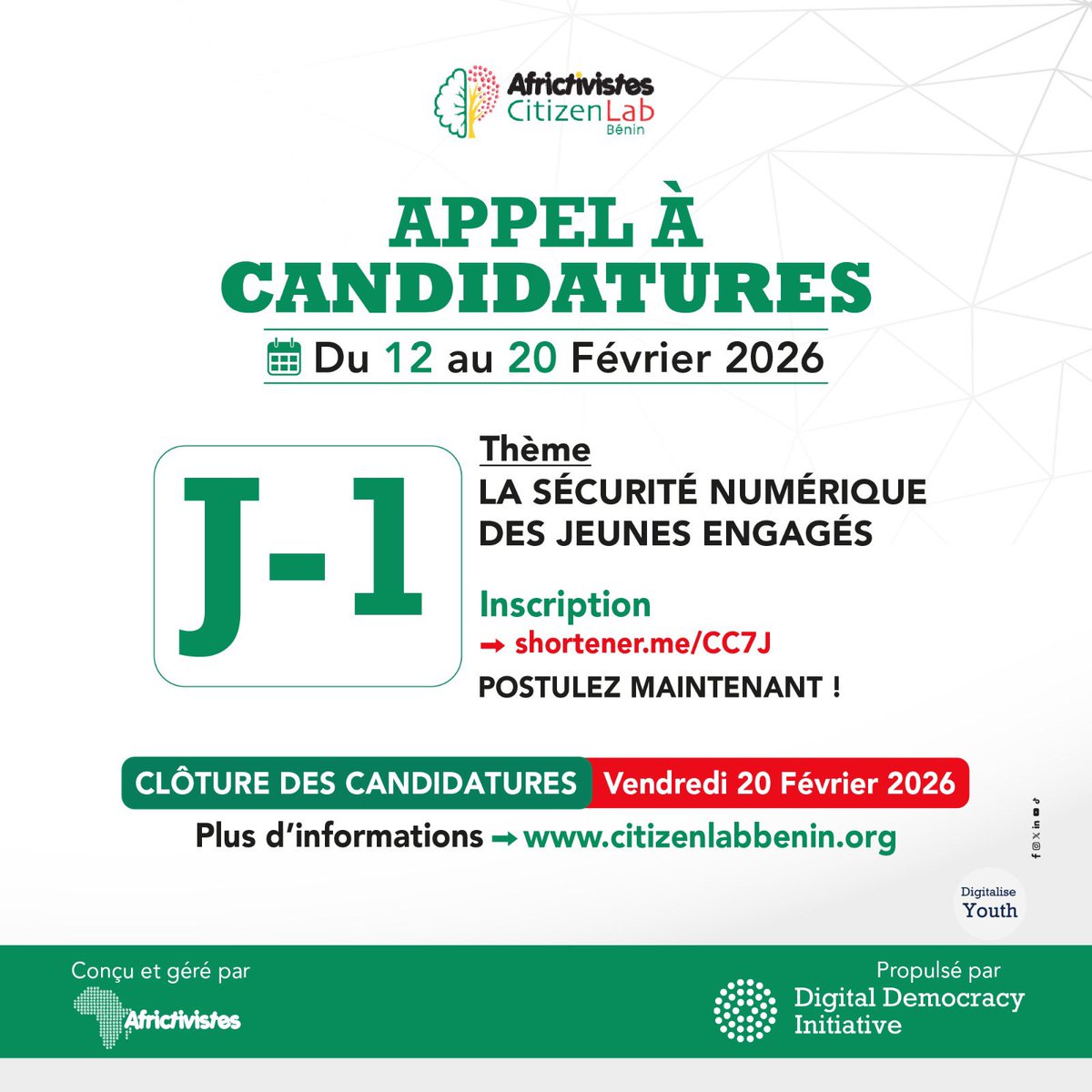 AfricTivistes Citizen Lab Bénin tweet media