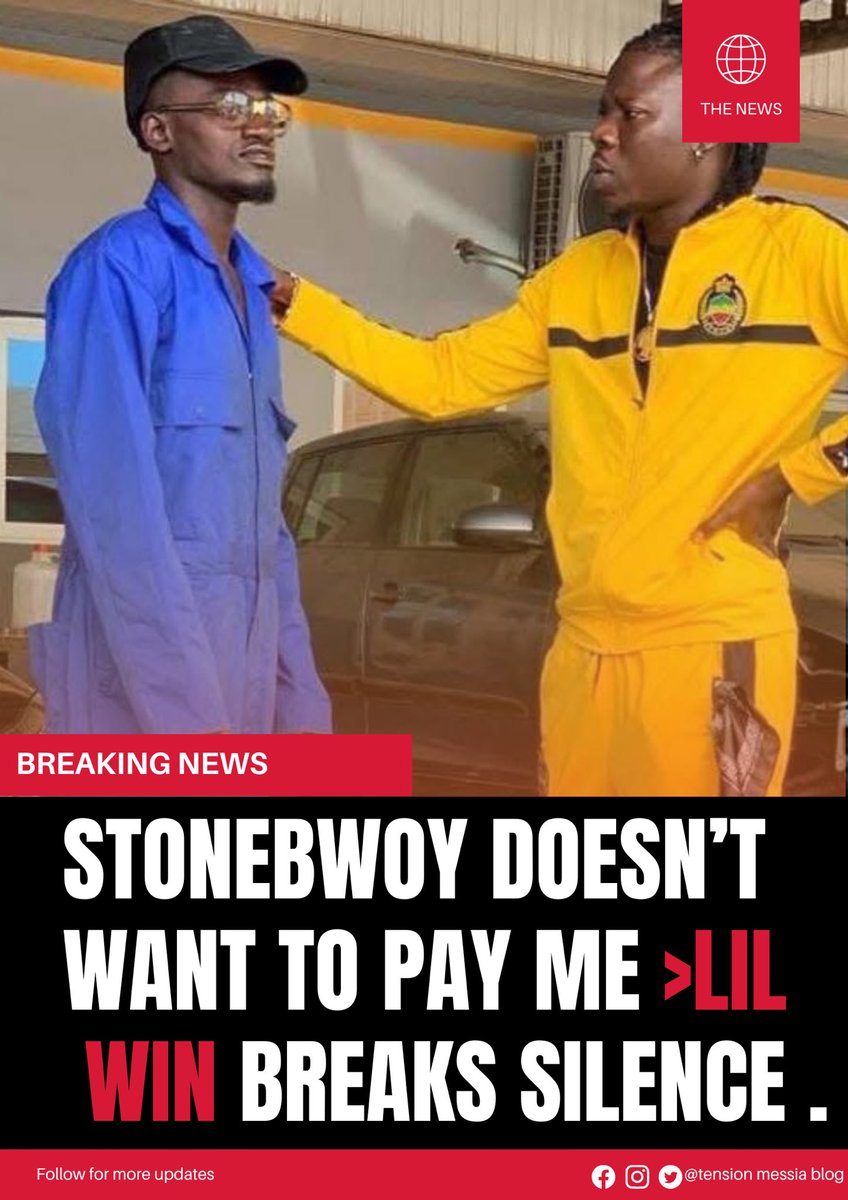 kingoffades_'s tweet image. Breaking news 🚨— popular filmmaker lilwin finally breaks silence ❌ he boldly made a statement on his Facebook page calling out Stonebwoy to pay him, “stonebwoy doesn’t want to pay me “ very sad 😭😭 —— cripple stonebwoy and stingy life 5&amp;amp;6 🤦‍♂️🤦‍♂️

It’s official out — #DANGER 👇👇