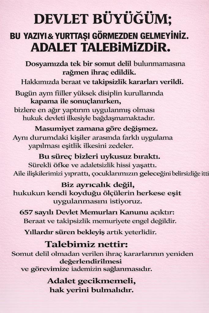 <a href="/YildizFeti/">Feti Yıldız</a> Sayın büyüğüm merhametinize muhtacız!