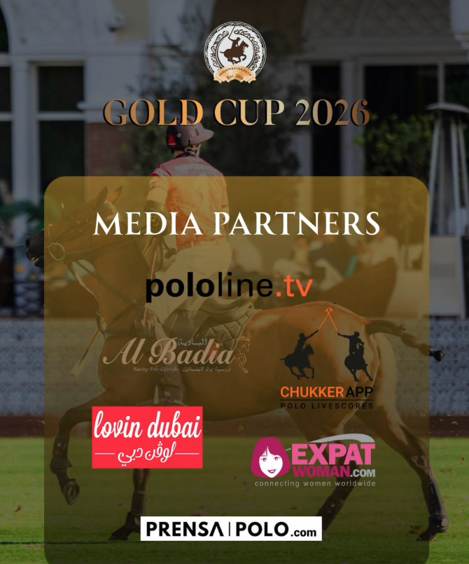 A heartfelt thank you to our Media Partners for the Gold Cup 2026.
Your coverage play a vital role in sharing the passion of the tournament. Media Partners :
@pololineok | @albadiamagazine | @expatwoman | <a href="/prensapolo/">Prensapolo</a> | <a href="/lovindubai/">Lovin Dubai | لوڤن دبي</a> | @chukkerapp_polo_livescores
