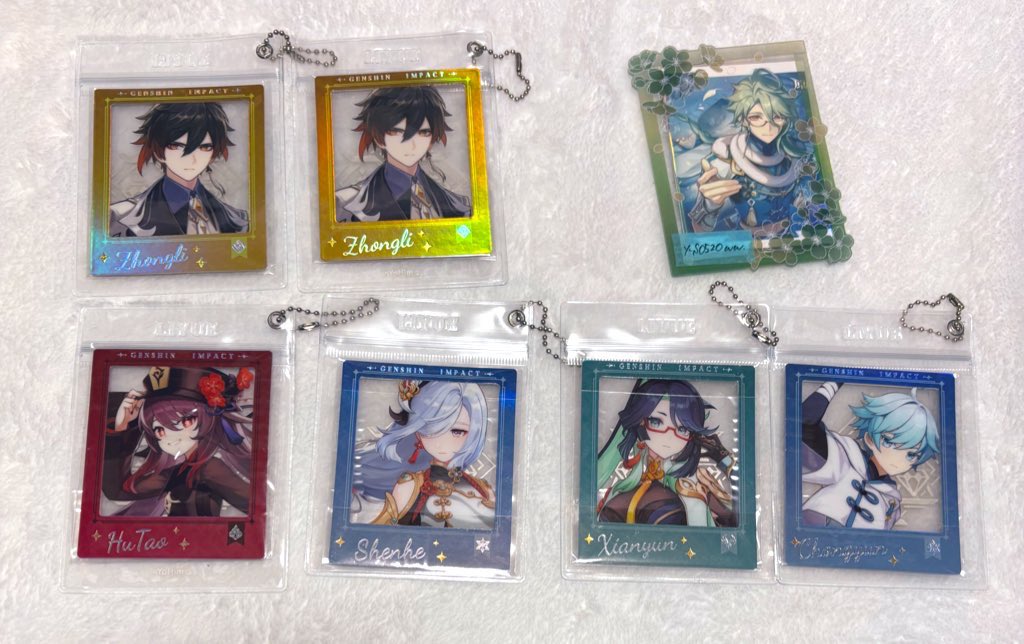 交換 譲渡 ポラロイド 原神 璃月 韓国 ソウルカフェ

譲：鍾離2/胡桃/申鶴/閑雲1~/重雲1~
求：タルタリヤ or 白朮 or 400円＋送料

ALT記載あり
郵送、手渡しどちらも対応可能です！