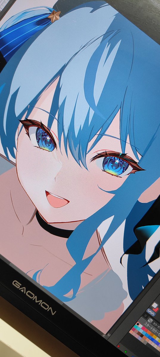 めっちゃ好みな顔描けてる✨☄️