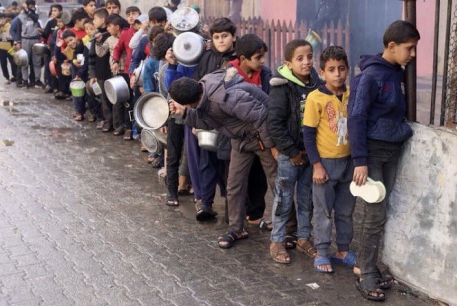 Gaza doesn't have enough food for the children. Don't stop talking about Gaza