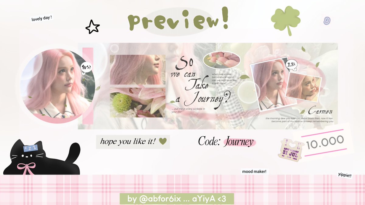 abfor6ix's tweet image. help retweet please? thank you! ♡

lagi mood bikin layout carmen mpink! &amp;gt;&amp;lt; so, yg mau jajan bisa langsung dm atau chat ke tele ya. cek ALT for more info &amp;lt;3 #zonauang