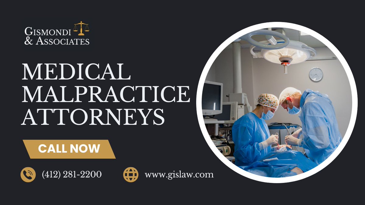 GismondiLaw's tweet image. Gismondi &amp;amp; Associates has experienced Pittsburgh medical malpractice attorneys ready to help you understand your legal options if you've been injured after a liposuction surgery.

📞 Call (412) 281-2200 for a free case review.

🔗 gislaw.com/medical-malpra…

#MedicalMalpractice
