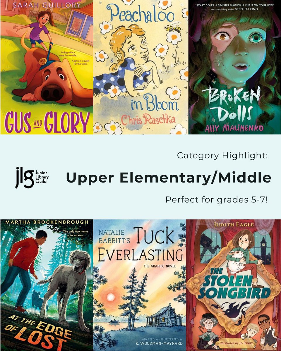 Junior Library Guild tweet media