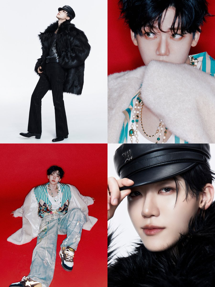 ในที่สุดก็ได้ใส่อะไรแบบนี้สักที เสื้อขนเฟอร์สวยๆ จิวเวลรี่แน่นๆ เสื้อผ้ากางเกงแบบมีกิมมิค พร็อบหมวกยังมา ป้าจะไม่รัก NCT JNJM ได้ไง ผ่านไป 10 ปีกว่าจะได้เห็นน้องแจมินลุคที่แตกต่างบ้าง 😭😭😭😭