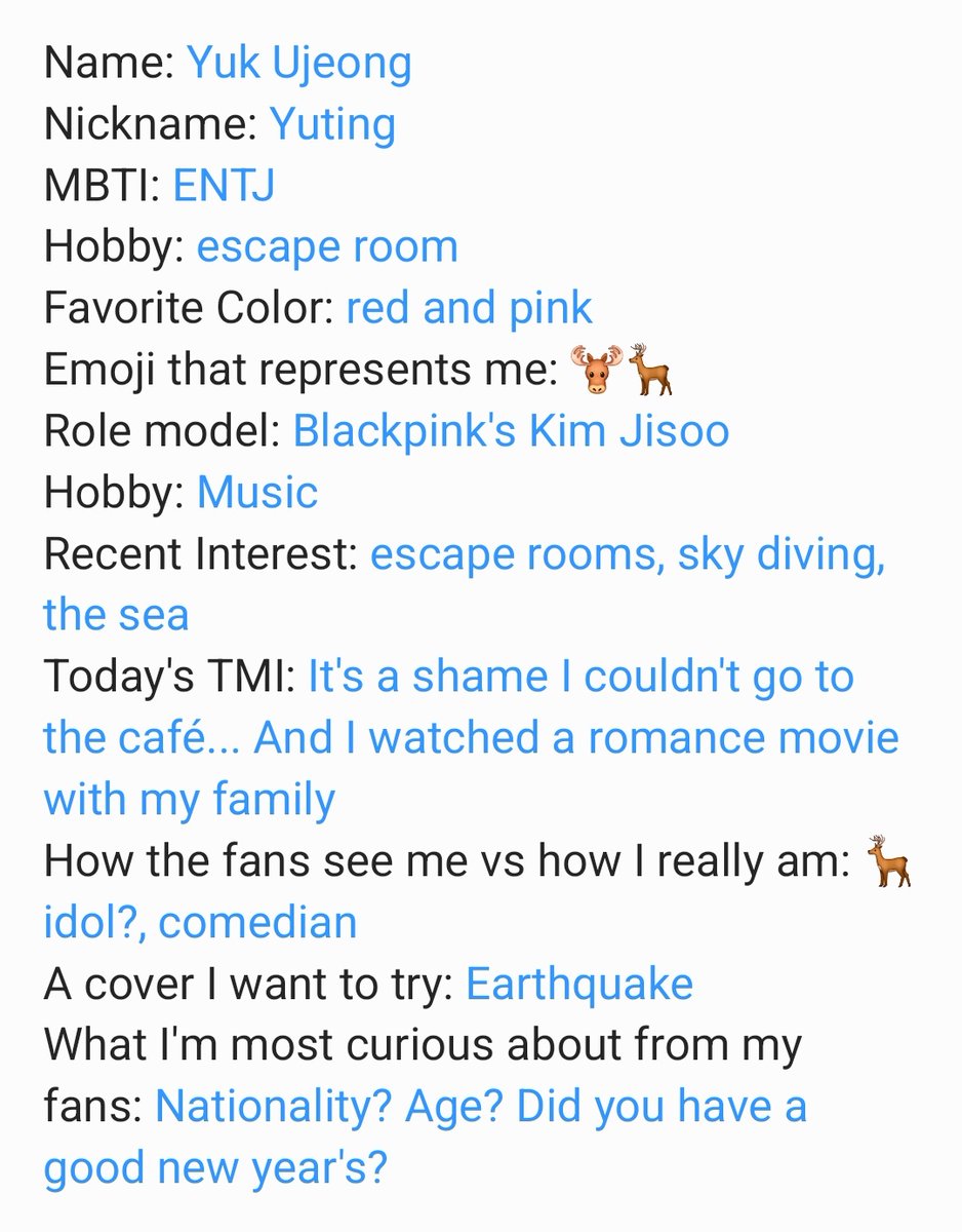 Valentine's Day Café Self Profile

YUTING 

#UDTT #우당탕탕소녀단 #LUYUTING #우정