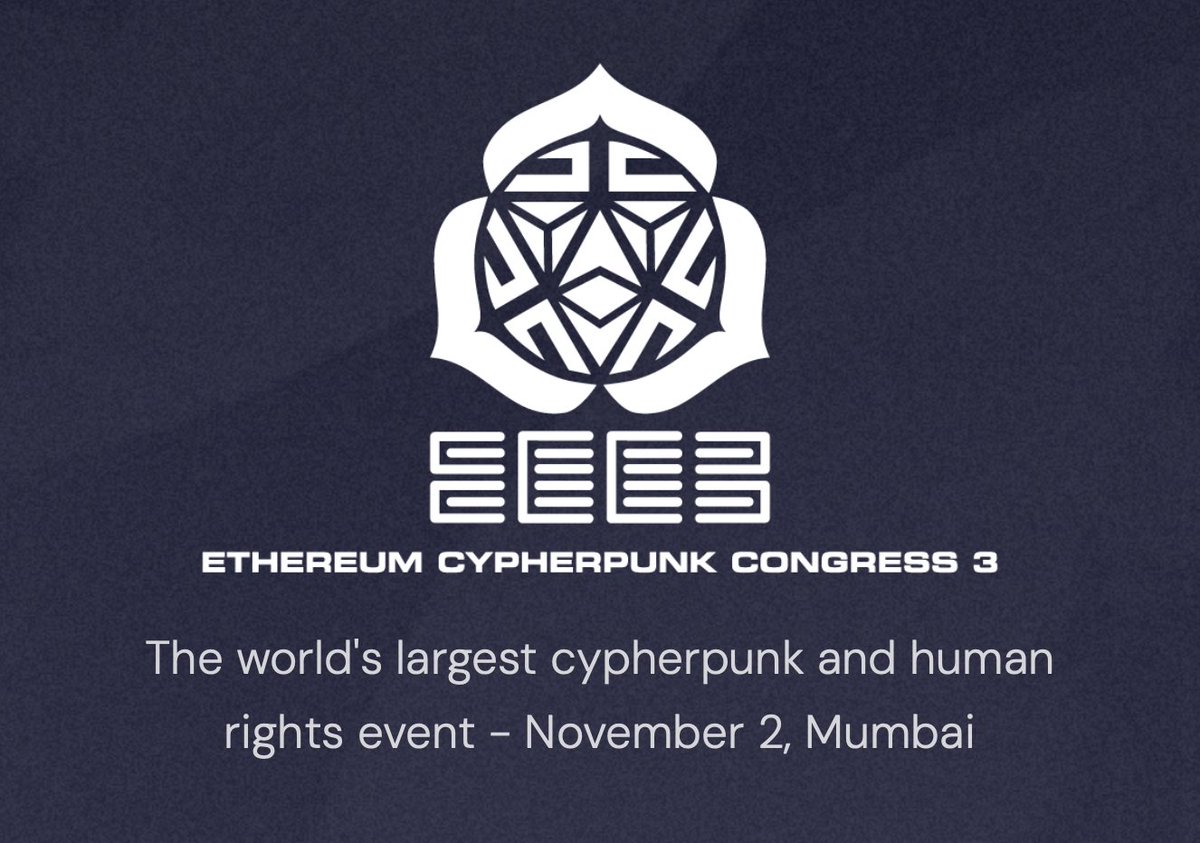 Web3Privacy Now tweet media