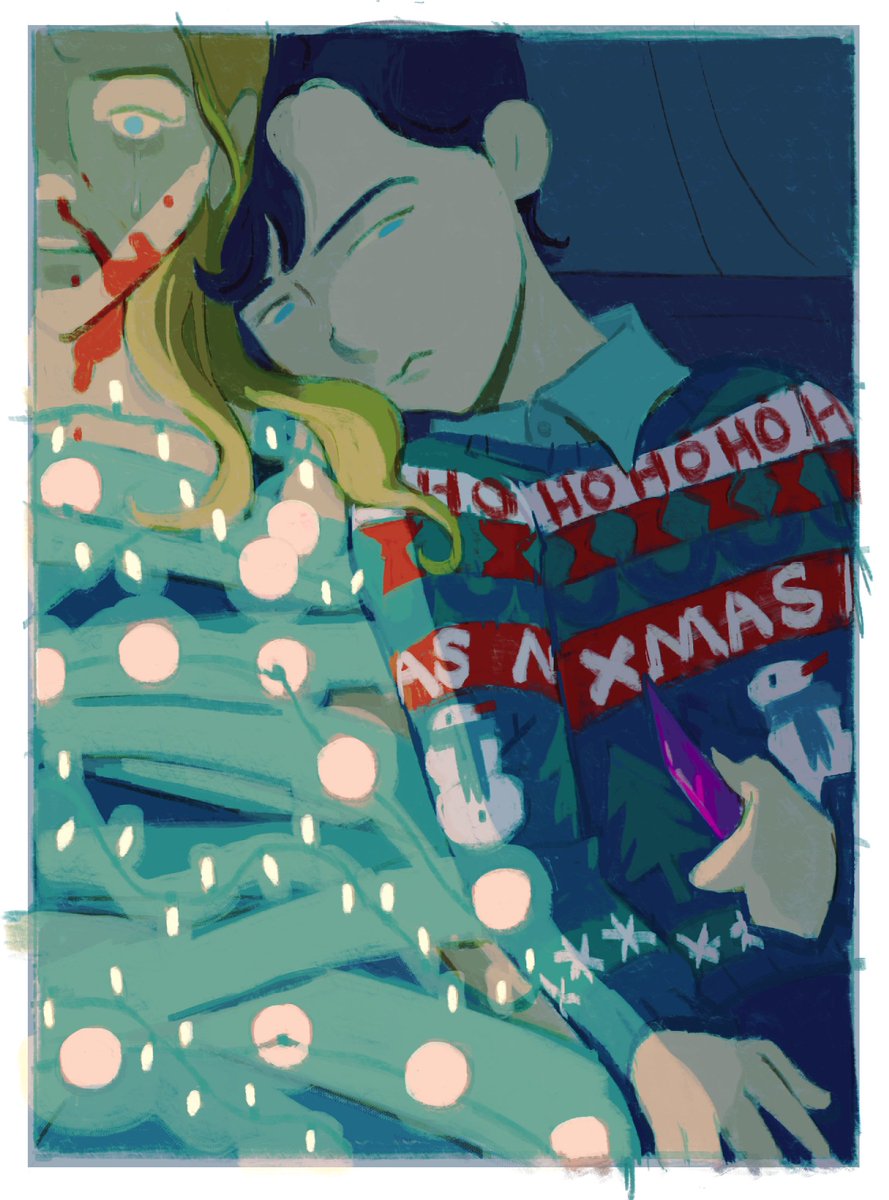 ignoring my own ban on christmas stuff outside of the christmas season 🎄 #betterwatchout