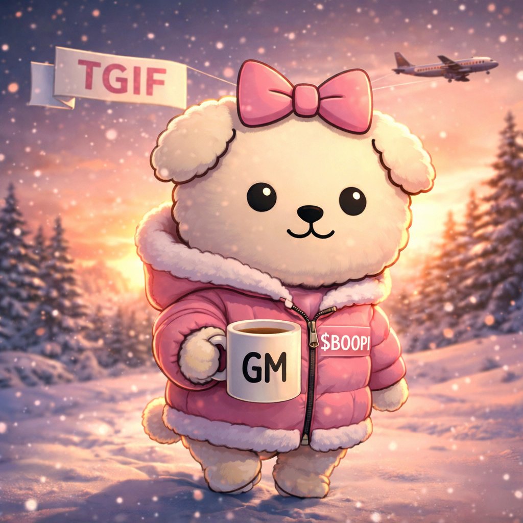 $BOOPI MFERS GOOD MORNING!🐶🌞
FRIDAY VIBES ARE LITTY AF!🔥

GM BACK FOR A LITTY DAY &amp; SUPER SEND $BOOPI HIGHER MFERS!☕️📈

CA:
7fodN5Vn21kZdGfvA178ZNctqsZ2kCGVRHfFNEkboop

$BOOPI $BOOPI