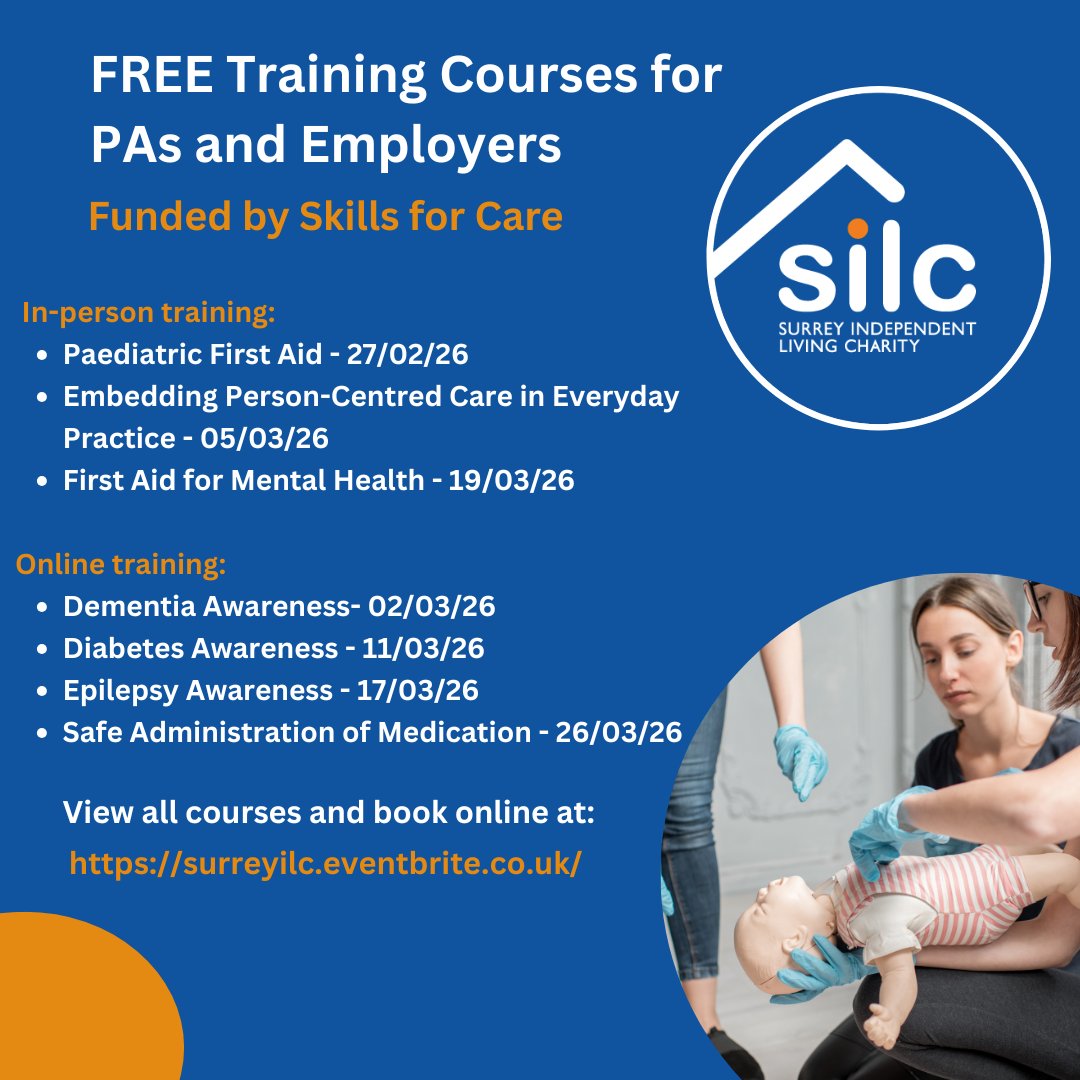 Surrey Independent Living Charity (SILC) tweet media