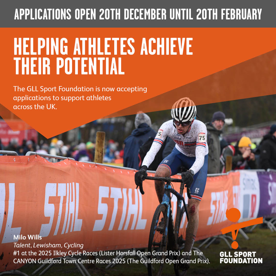 Only 1 day to go!  Applications for the GLL Sport Foundation are open until 20th February! Apply now 👇
brnw.ch/21x05G0