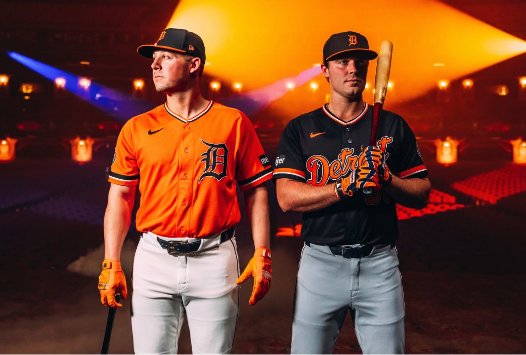woodwardsports's tweet image. The Detroit Tigers just revealed their two new alternate uniforms 🐅🔥

HEAT!!