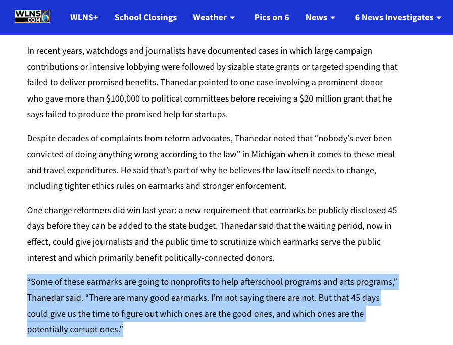 Michigan Campaign Finance Network 🔎 tweet media