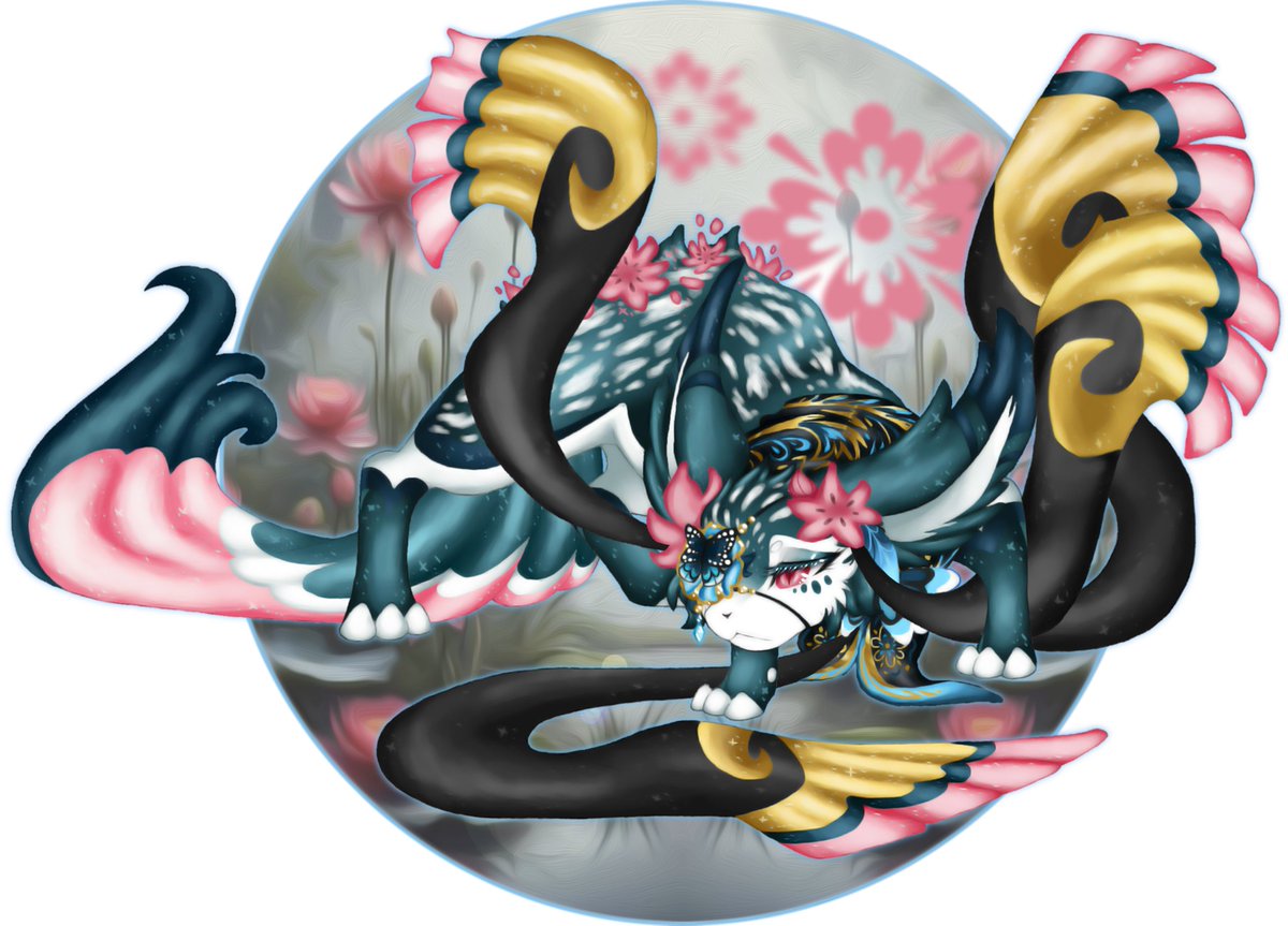 what a queen fr 🙏👑💗 rly liked how this turned out omg...she was so worth it, in the end ✨ Flora here belongs to @/MagicCrystal280 (hehe but ofc -- she always has the prettiest darlings, after all 👀❣️)~
#pokemon #sylveon #shaymin #aegislash #digitalart #ArtistOnTwitter #oc