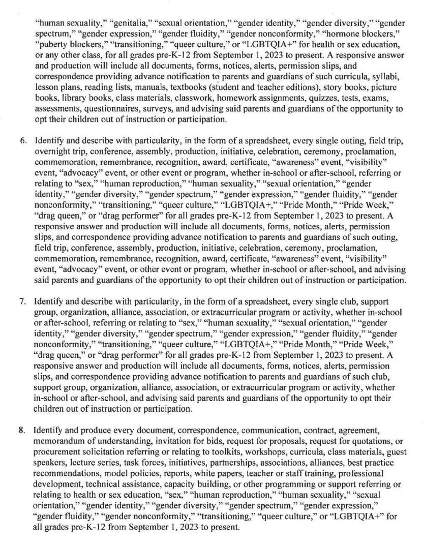 PolarBarrett's tweet photo. DPSCD is under investigation for possible violation of Title IX, a landmark civil rights law banning sex-based discrimination in schools. Superintendent Nikolai Vitti was asked to provide extensive documentation of all mentions of various terms and concepts by April 6. https://t.co/rTfyOtLVTh