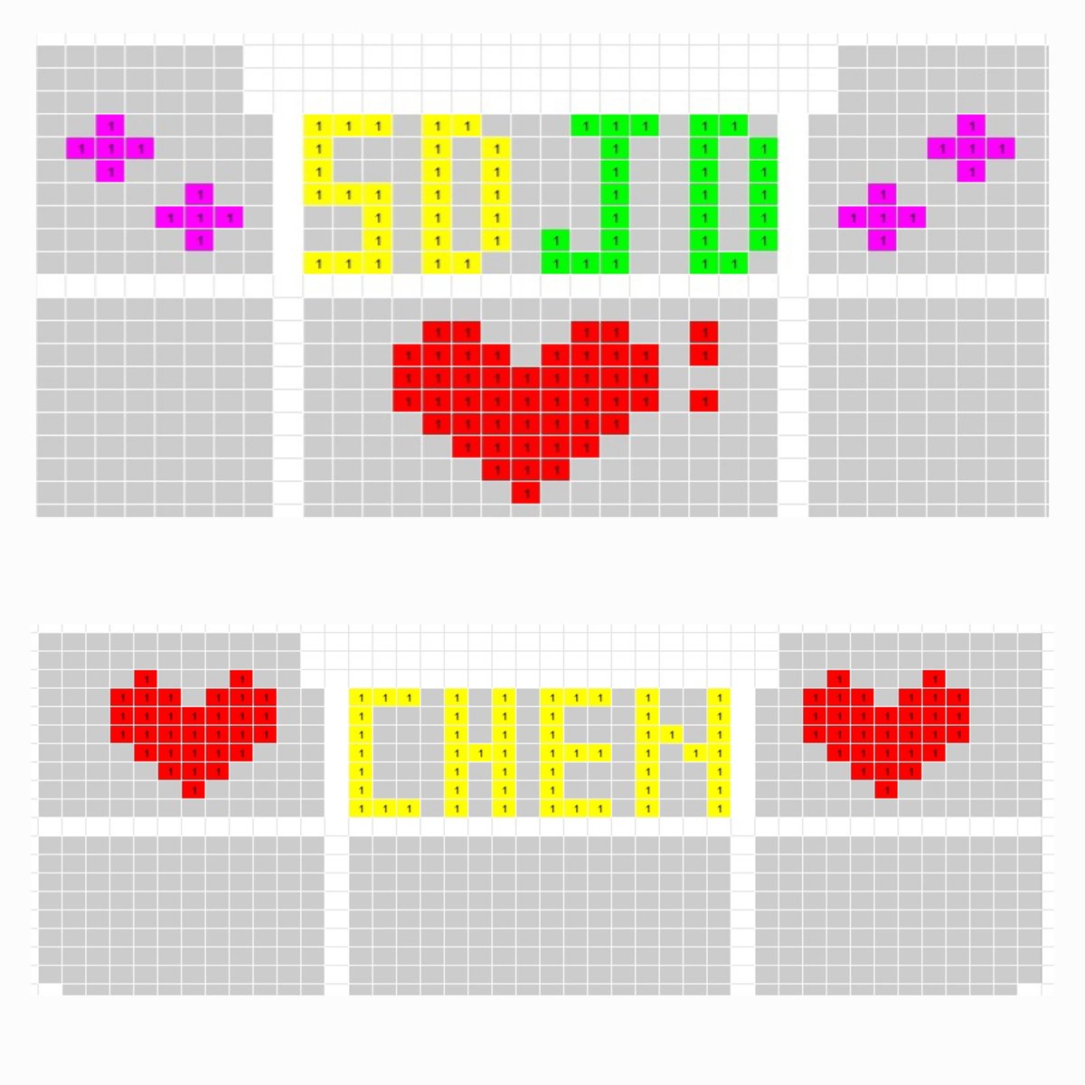 ตัวผัง Light boxs จะมี 2 แบบ

แบบที่ 1 - SDJD❤️
มาจาก Soondingie Jongdae เป็นชื่อเรียกแฟนคลับของคุณจงแด และ ยังเป็น status ของคุณจงแด ใน bubble ด้วยค่ะ

แบบื้ 2 - ❤️CHEN❤️
จะเป็นชื่อ เฉิน ตรงตัวเลยค่ะ

ชอบแบบไหนเลือกกดในฟอร์มได้เลยนะคะ😉
#เดือนเมษายน_ดอกไม้_เฉิน
#ArcadiaBANGKOK