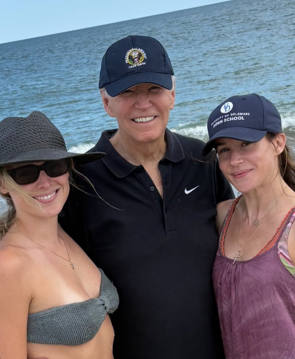 usdrippin's tweet image. Joe Biden enjoys a day at the beach today.