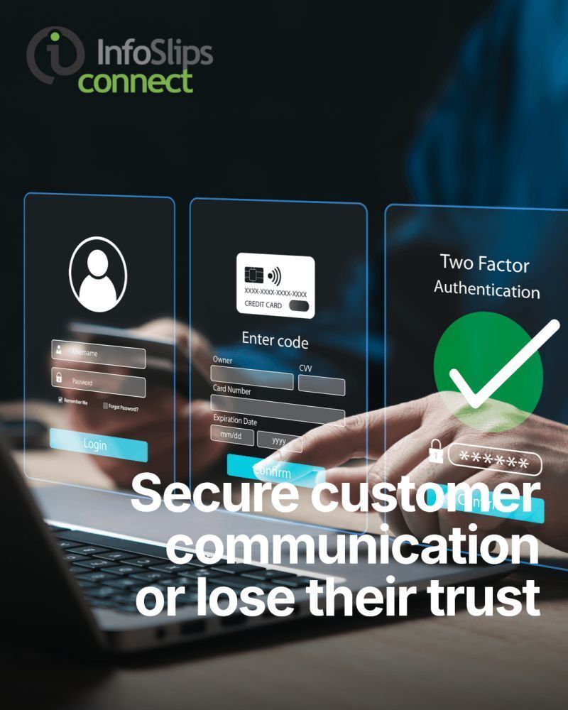 When customers feel protected, they connect more meaningfully and remain loyal for the long haul. Is it time for your communications to truly earn that trust? #InfoSlips #DigitalEngagement #CX