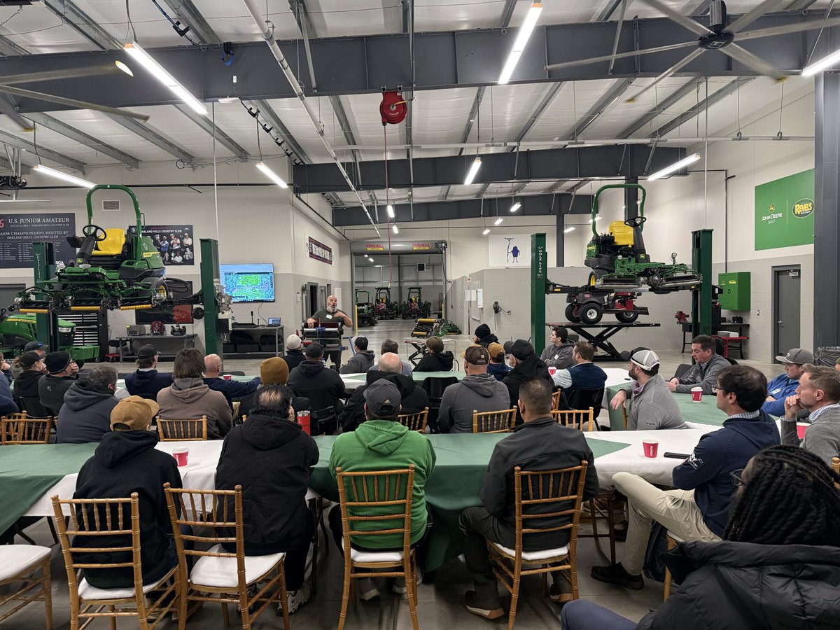 Rob Steger, CGCS tweet media