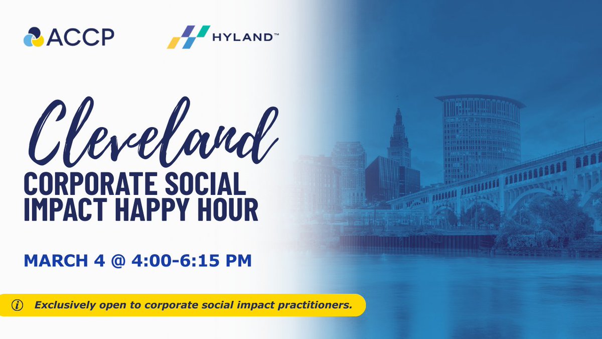 Association of Corporate Citizenship Professionals tweet media