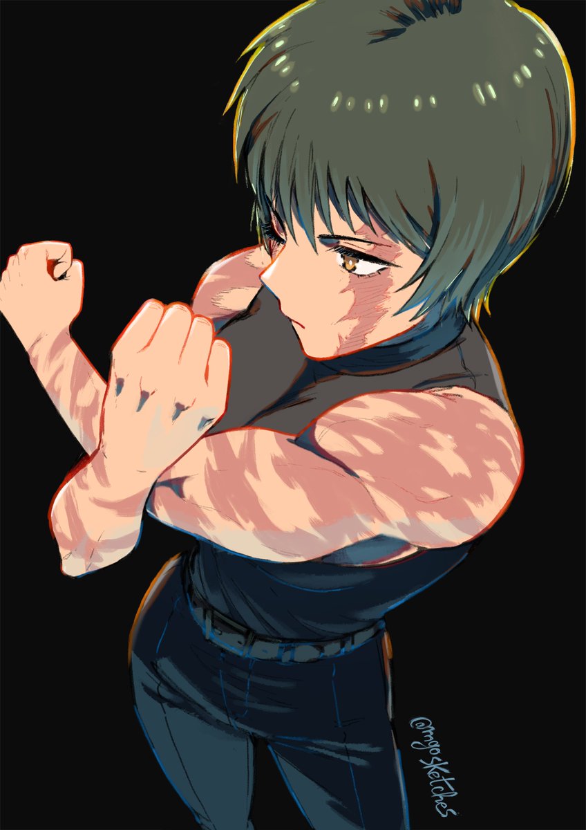 Foreshortening practice with JJK Maki
#JujutsuKaisen #jjk